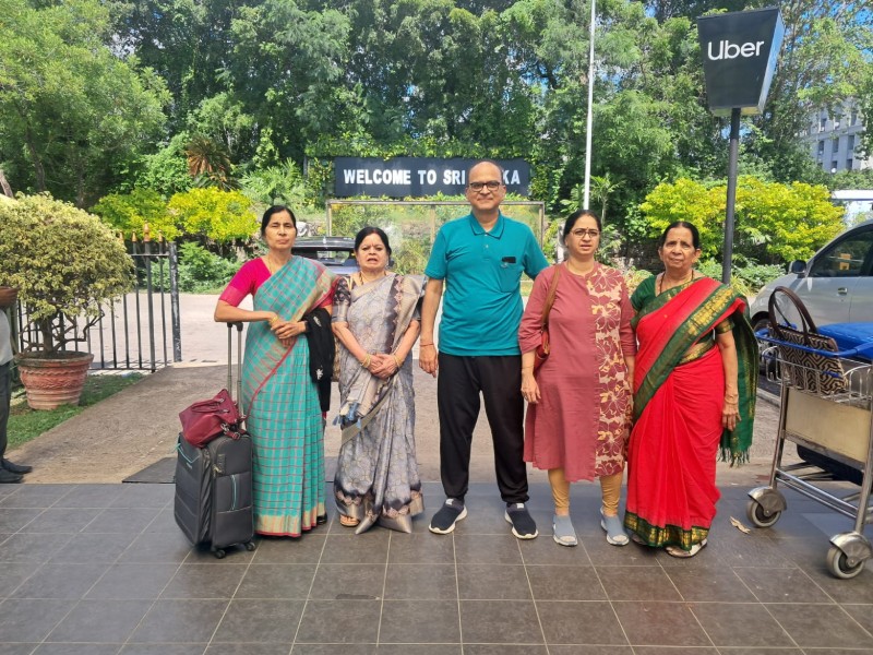 Mr. Murthy in Sri Lanka