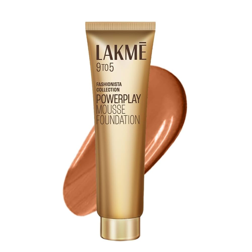 Lakme Power Play Mousse Foundation- 04