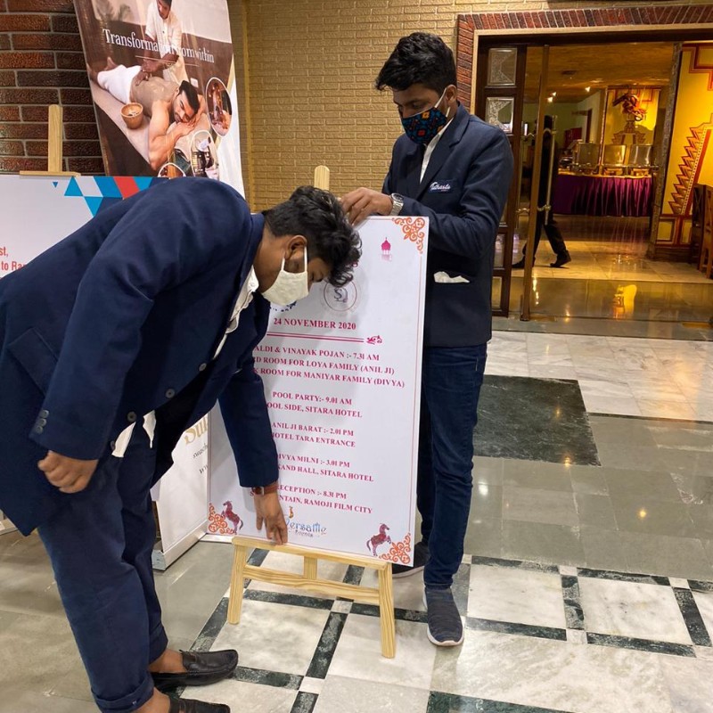 Making Sure, Every Detailing is Perfect!!