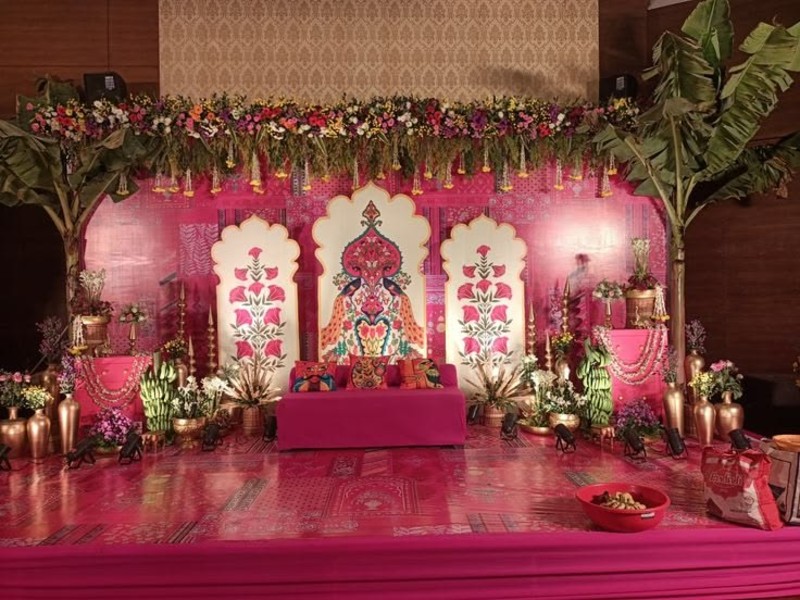 Traditional Stage Decor!