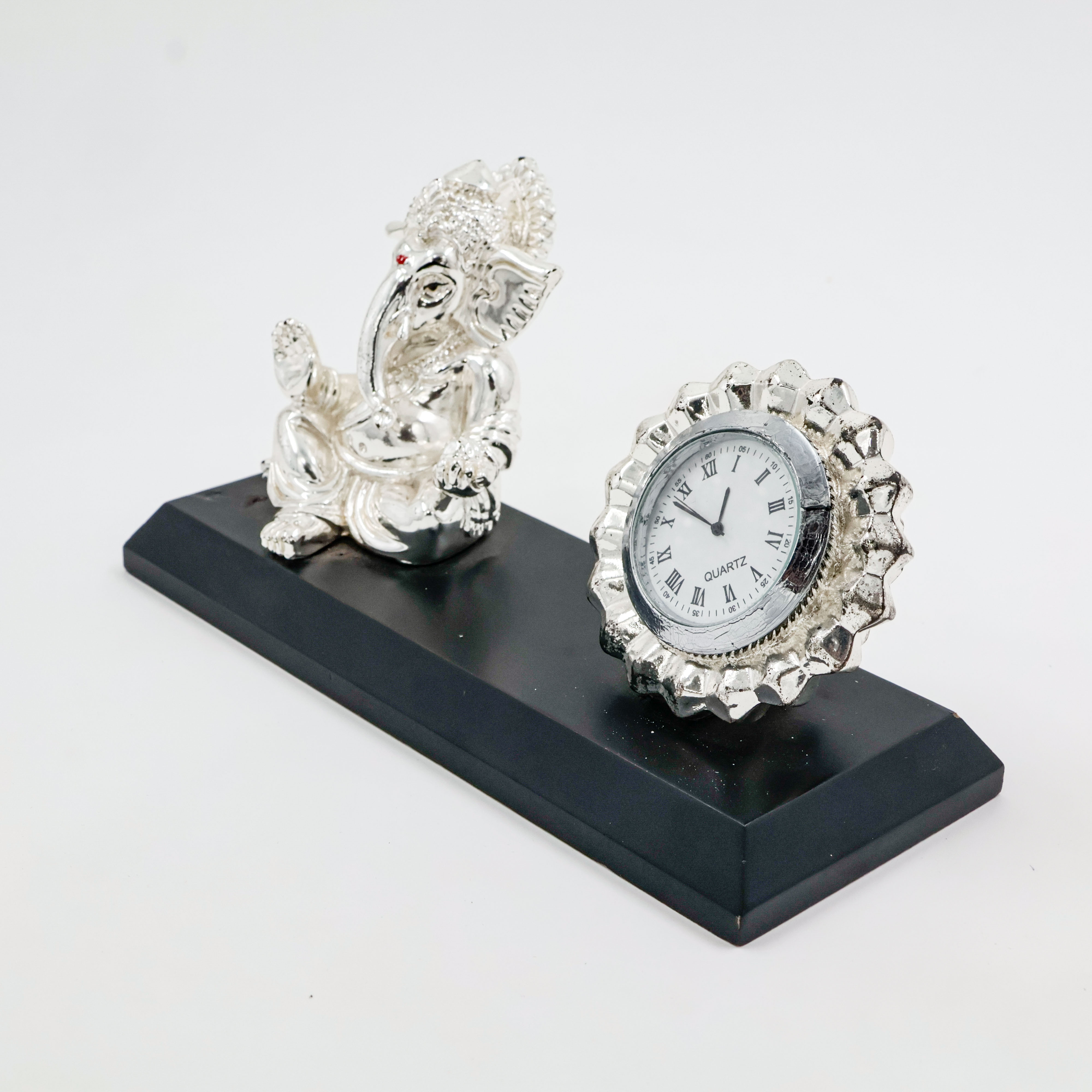 Ganesh Ji with Clock