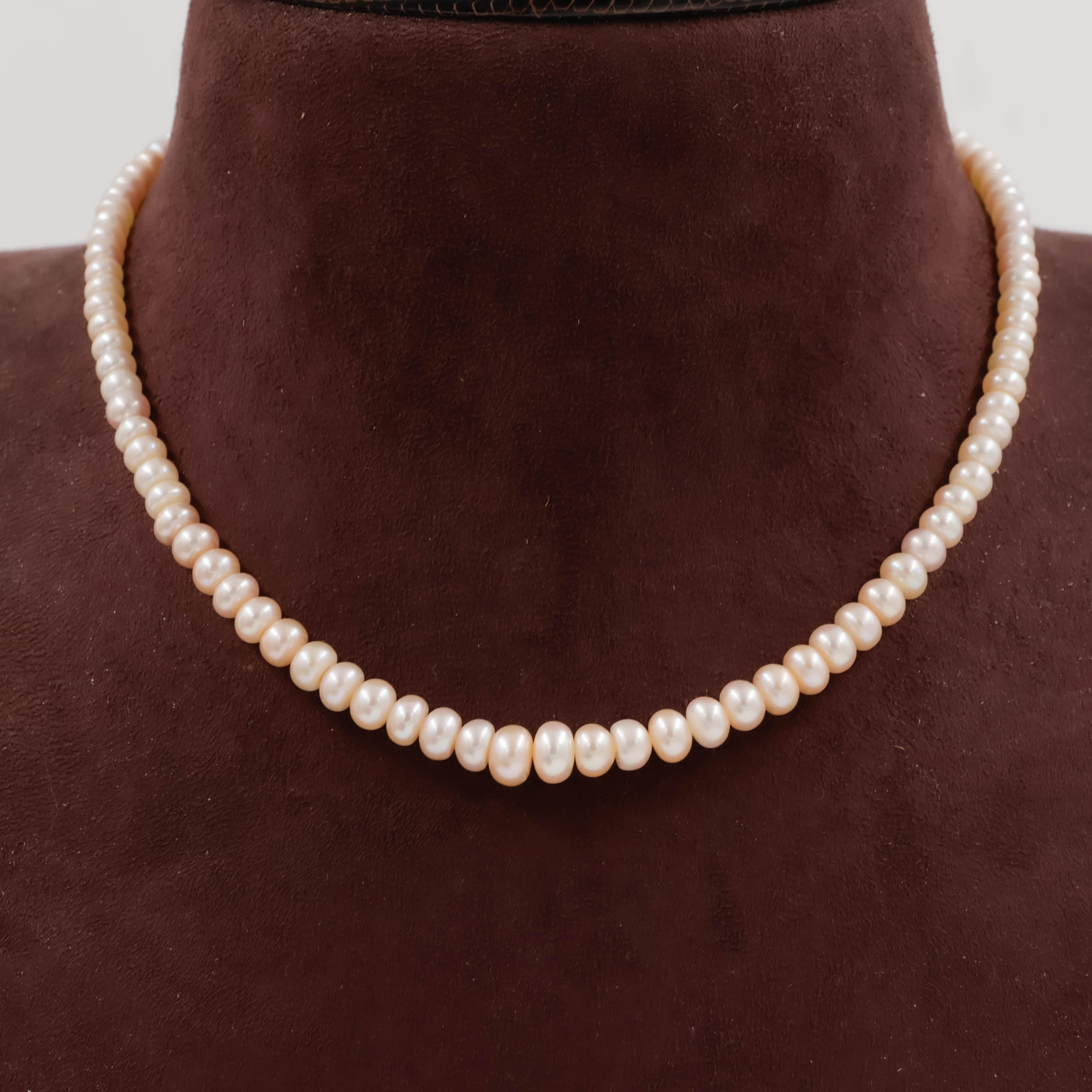 imeless Pearl Strand Necklace