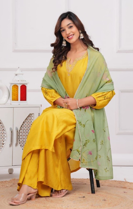 Mustard Grace Cord Set