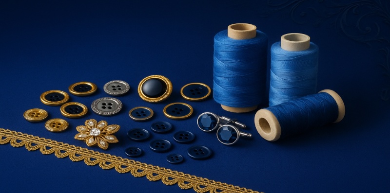 Premiuim Eatable Threads and Needles with Buttons Toppings