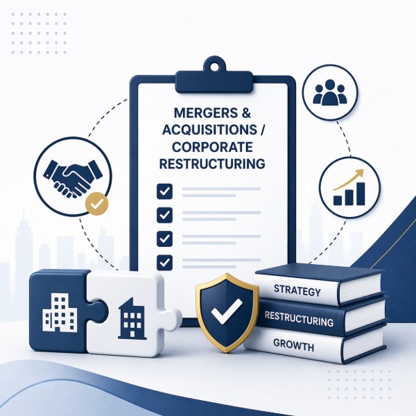 Mergers & Acquisitions / Corporate Restructuring in Hyderabad