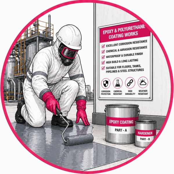 Epoxy and Polyurethane Coating Works in Vadodara
