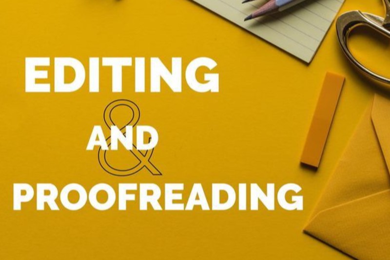 Proofreading, Formatting & Editing